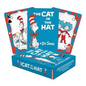 Dr. Seuss The Cat In The Hat Retro Playing Cards - NWT
